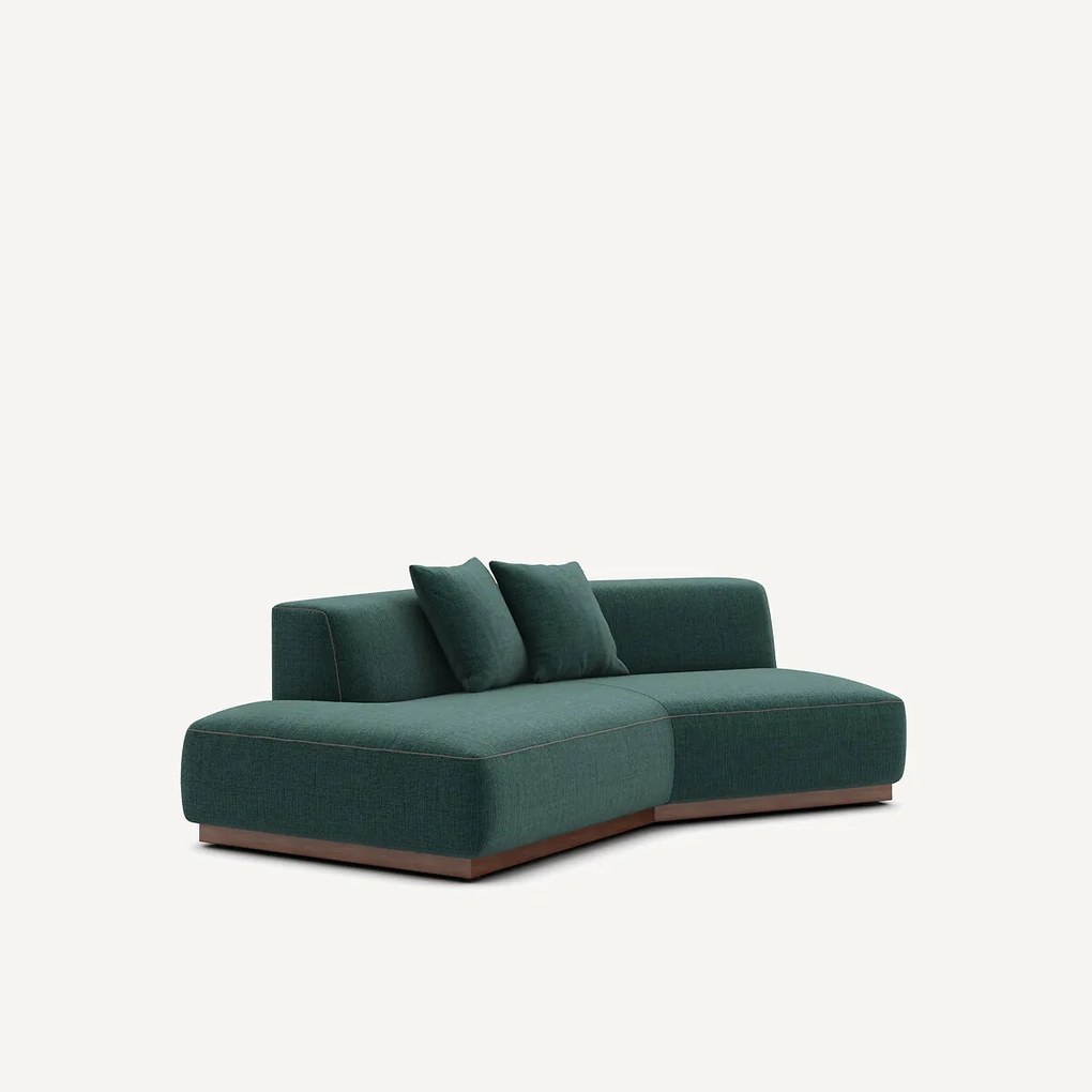 Linker helft zetel in gevlekt canvas, JACOPO