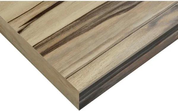 Tiger Ontario houten wastafelblad 55cm tbv fontein hout artwood 610402141
