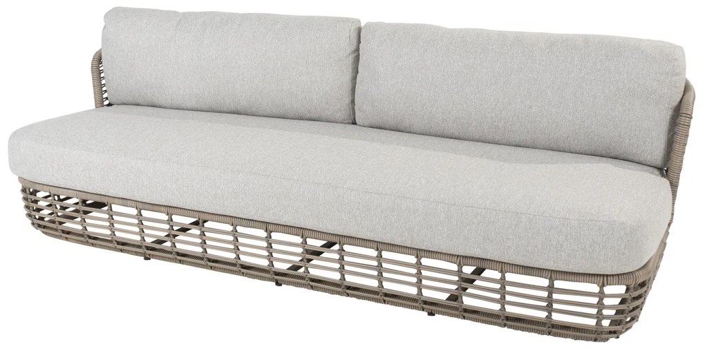 4 Seasons Outdoor Lugano loungeset met loungetafel SALE  Loungeset    lichtgrijs weerbestendig