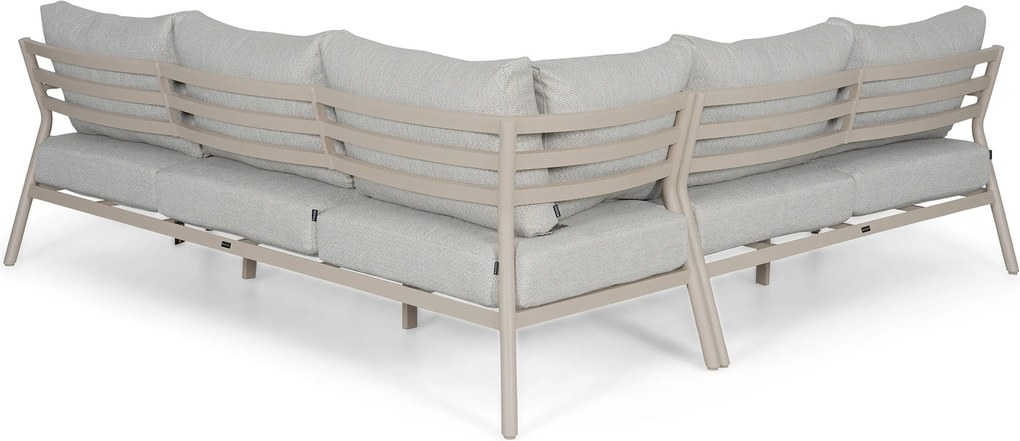 Hoek loungeset  Aluminium Grijs  Lifestyle Garden Furniture Verano