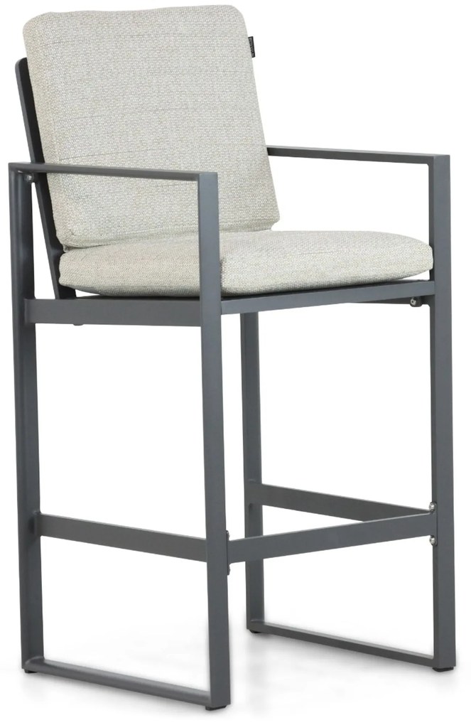 Barstoel Aluminium Grijs-antraciet Lifestyle Garden Furniture Nuno