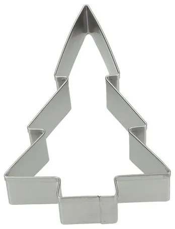 Uitsteekvorm kerstboom, recycled rvs