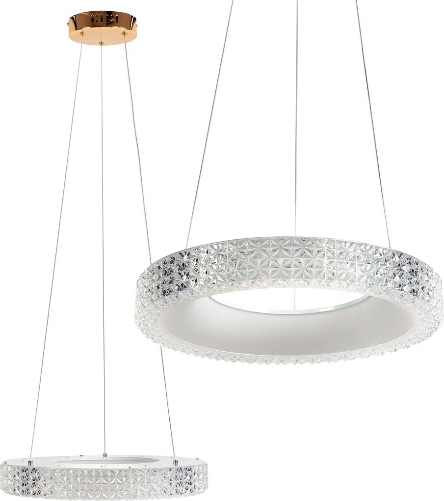 LED lamp MS001-CP ROSE GOLD 40cm