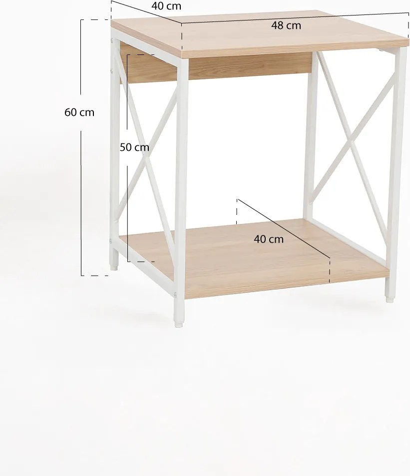 Lesly nachtkastje met lade