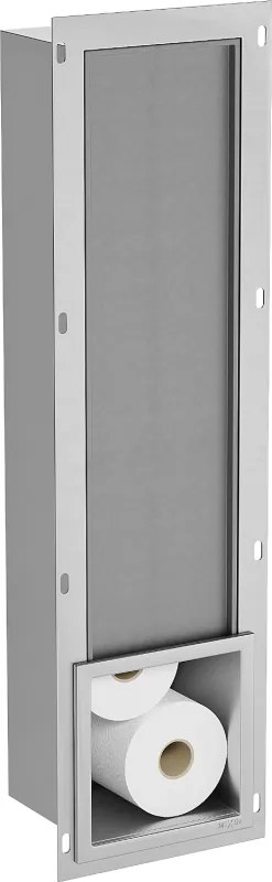 Mexen X-Wall-B toiletpapiermagazijn, inox - 1915