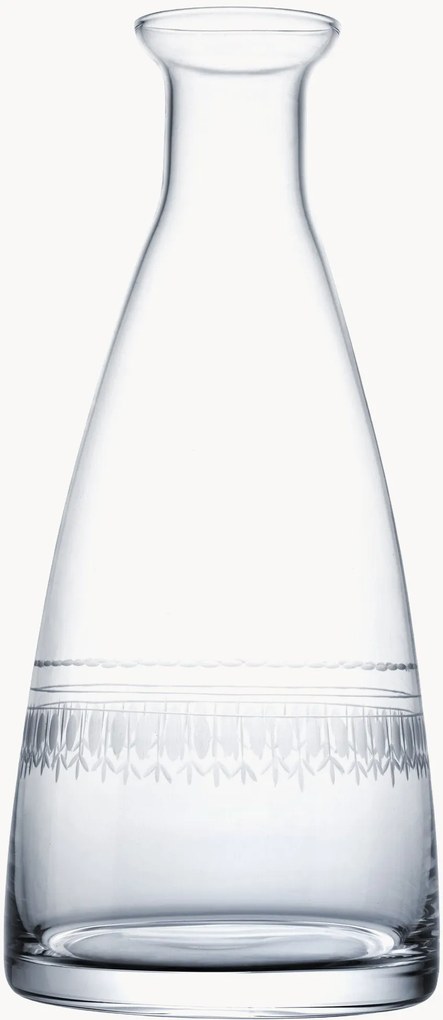 Mondgeblazen kristallen karaf Ovals, 850 ml