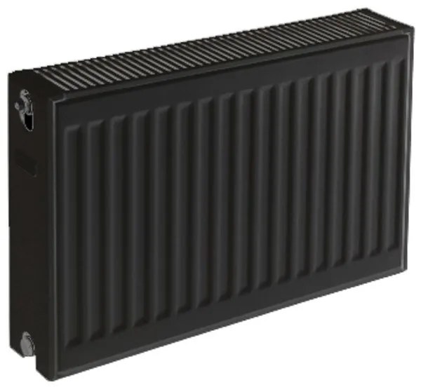 Plieger paneelradiator compact type 22 400x400mm 510W zwart grafiet (black graphite) 7340973