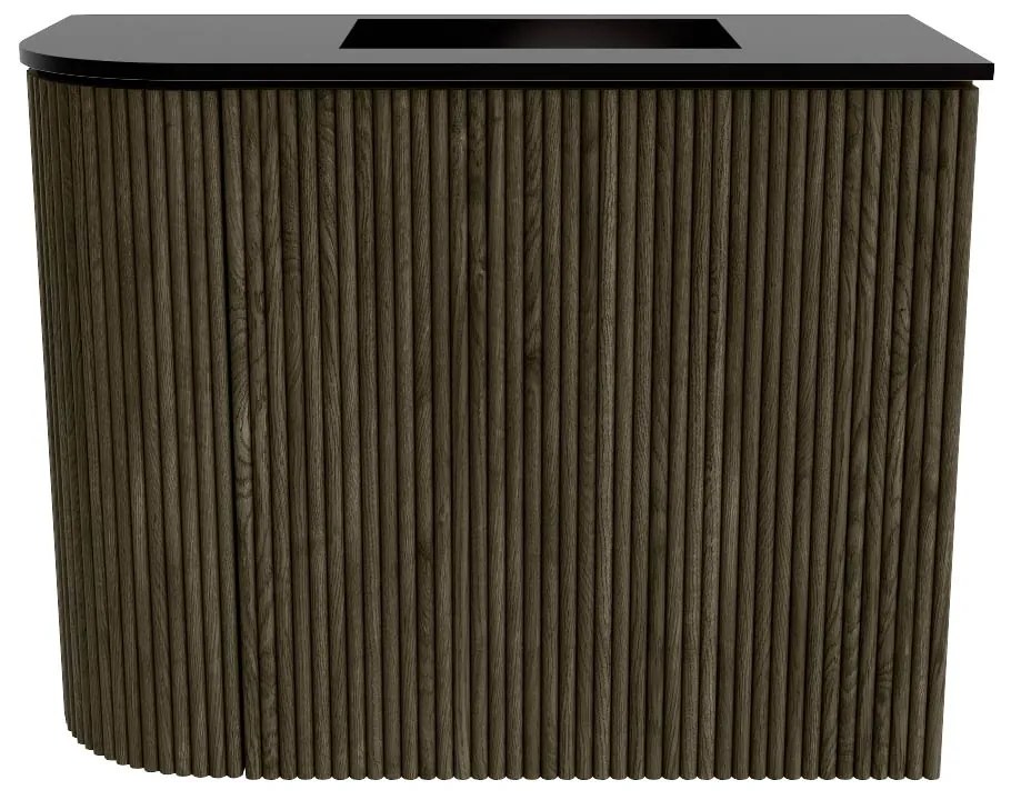 Mondiaz Joya 50cm toiletmeubel ronding links shadow met wastafel faye rechts 1 kraangat urban