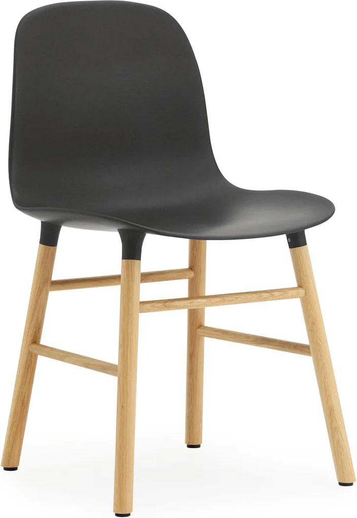 Normann Copenhagen Form Chair stoel met eiken onderstel