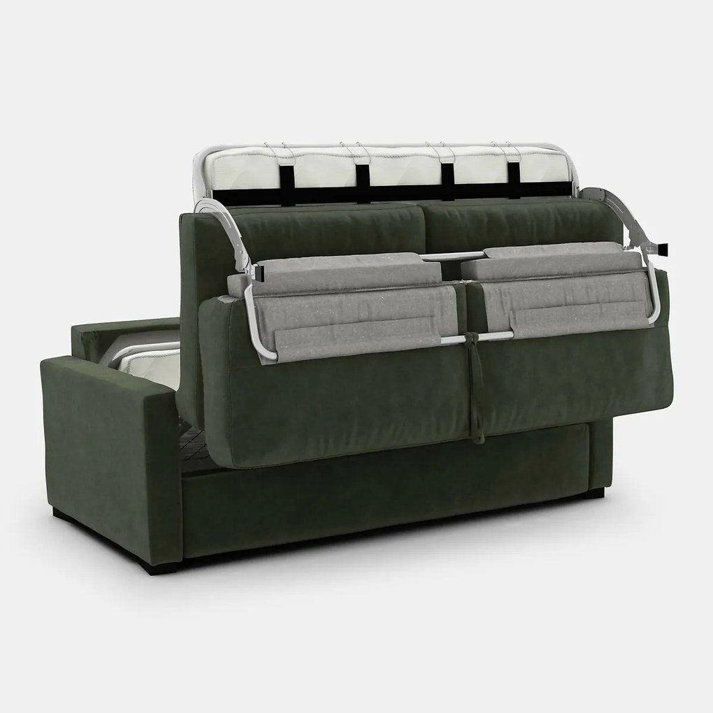 Slaapbank van fluweel, Comfort BULTEX®, Timor