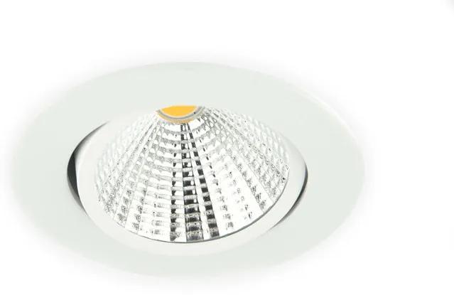 Inbouwspot LED 5W, Wit, Rond, Kantelbaar, Dimbaar