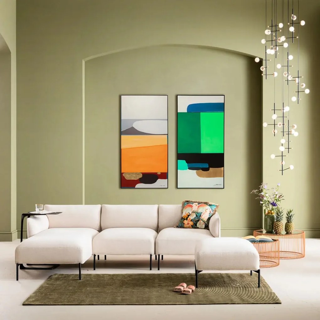 Schilderij Groene Tinten