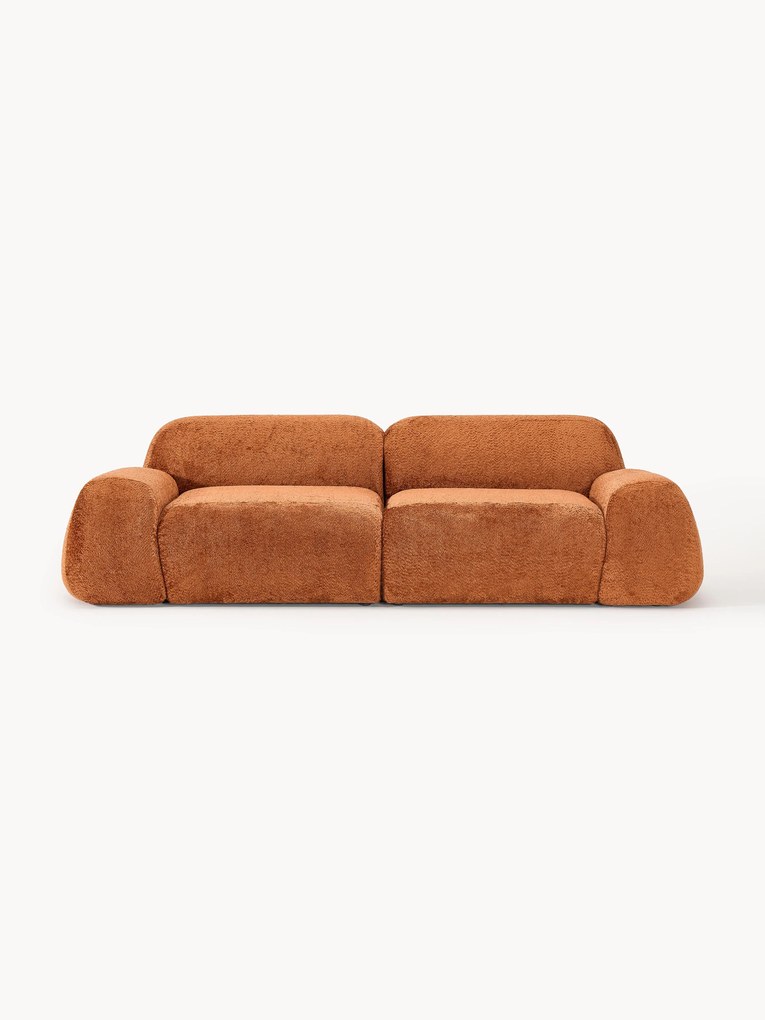 Modulaire bank Wolke (3-zits) van teddy-bouclĂ©