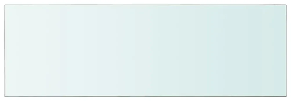 vidaXL Wandschap transparant 90x30 cm glas