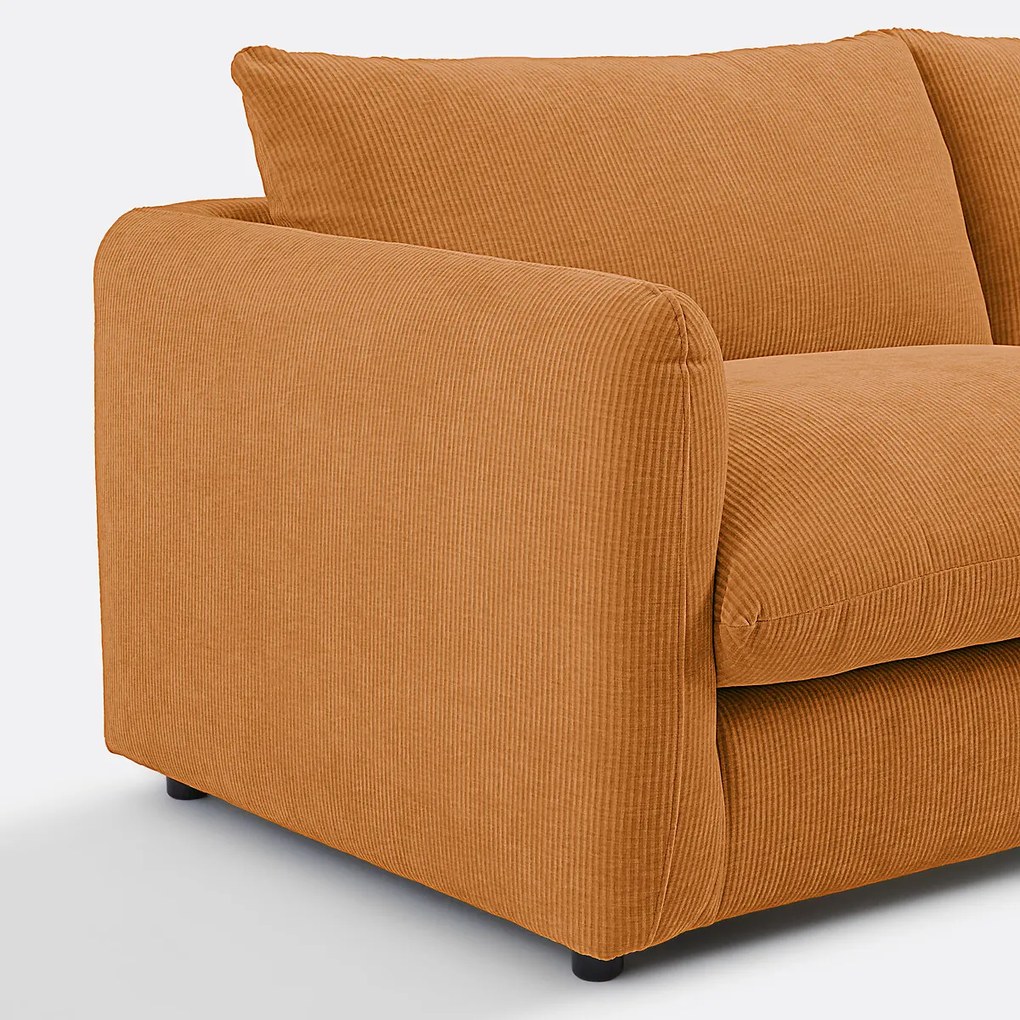 2-, 3-, 4-zitsbank, reliëffluweel Yde