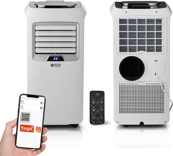 Dutch Originals Mobiele Smart Airconditioner - Tot 42 m²