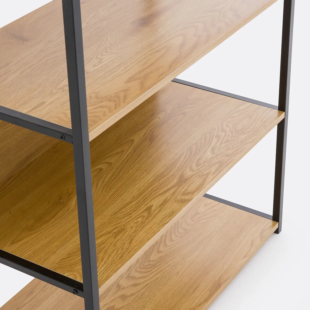 Kleedkastmodule, 3 bergvakken, 6 legplanken, OAKI