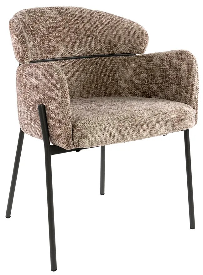 Comfortabele Eetkamerstoel Mocca