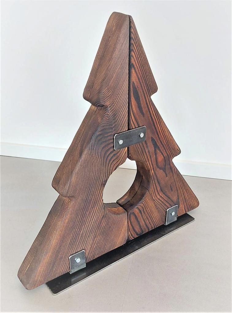 CHYRKA® Kerstboom hout Kerstdecoratie decoratie houten boomspar