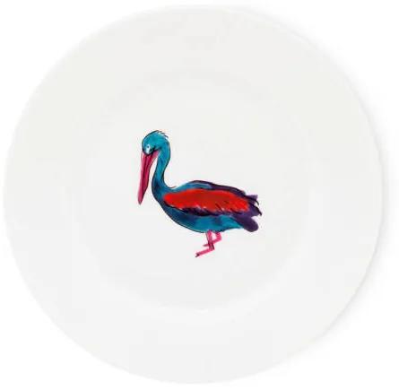 Pelican gebaksbord (Ø17 cm)