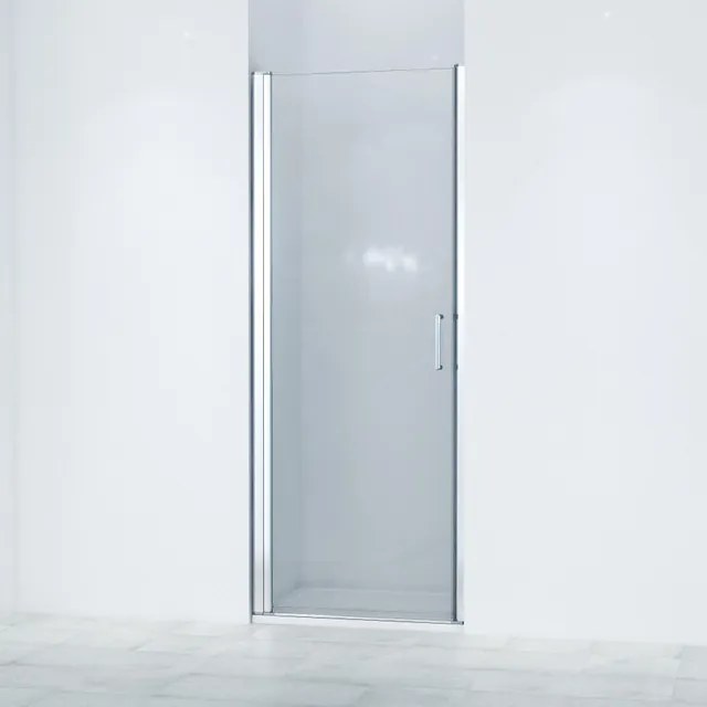 Saniclass Neptune 6211 douchedeur 80x200cm chroom profiel veiligheidsglas anti kalk OUTLET SW446