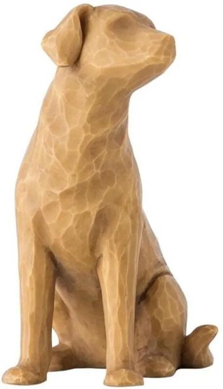 : Love my Dog light : Prachtig beeldje van polyresin: Beelden & Figuren