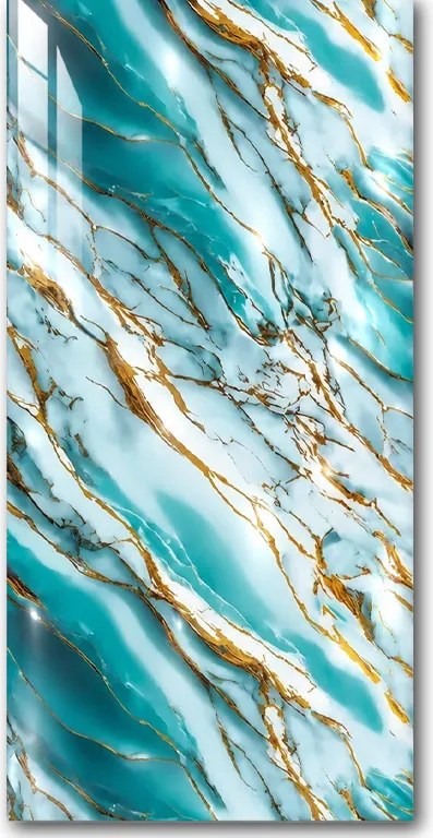 PVC Marmer Paneel Azuro Gold Glans 260x122x0,3cm