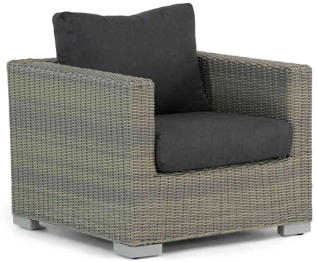 Hoek loungeset 6 personen Wicker Taupe  Garden Collections Cuba