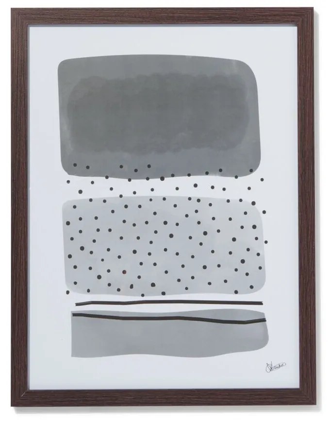 HEMA Fotolijst Hout 30x40 Donkerbruin (donkerbruin)