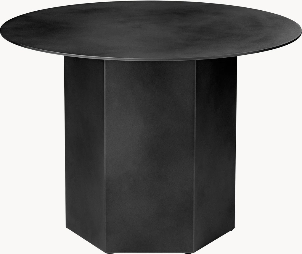 Ronde stalen salontafel Epic