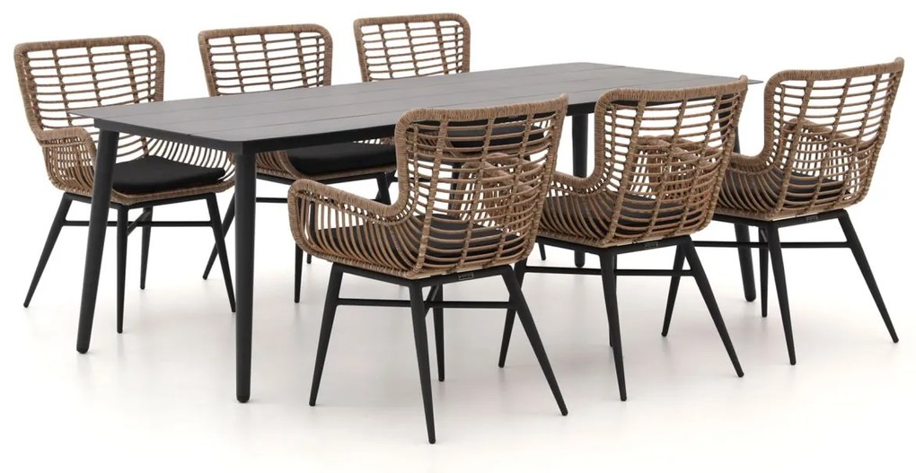 Intenso Asti/Sora 220cm dining tuinset 7-delig