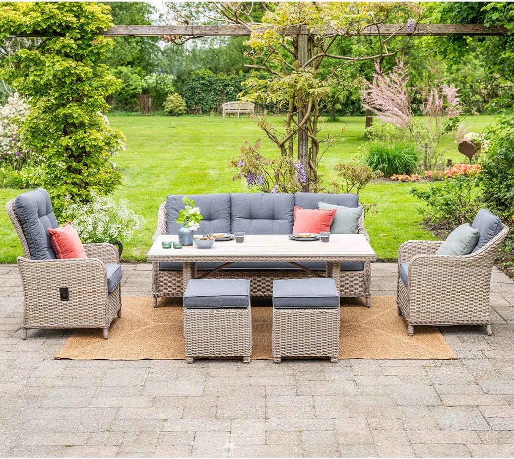 Garden Impressions Nova loungeset 3 delig - vintage willow