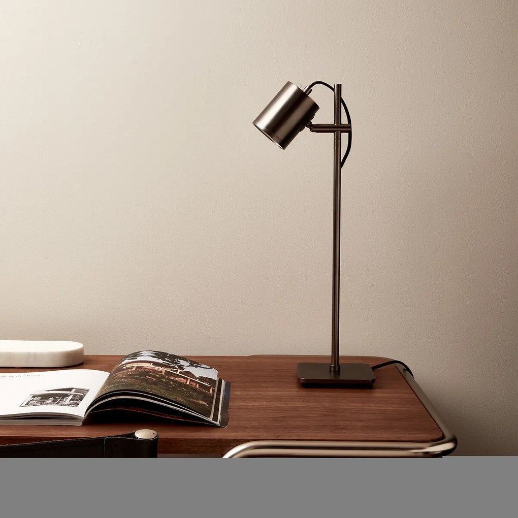 Verstelbare spot lamp met grafiet afwerking, Girevole