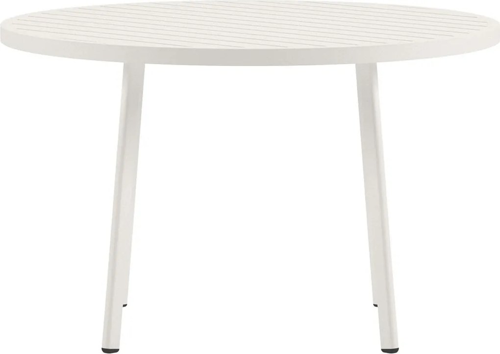 The Outsider tuintafel-cas-rond-beige-aluminium-120cm-the-outsider