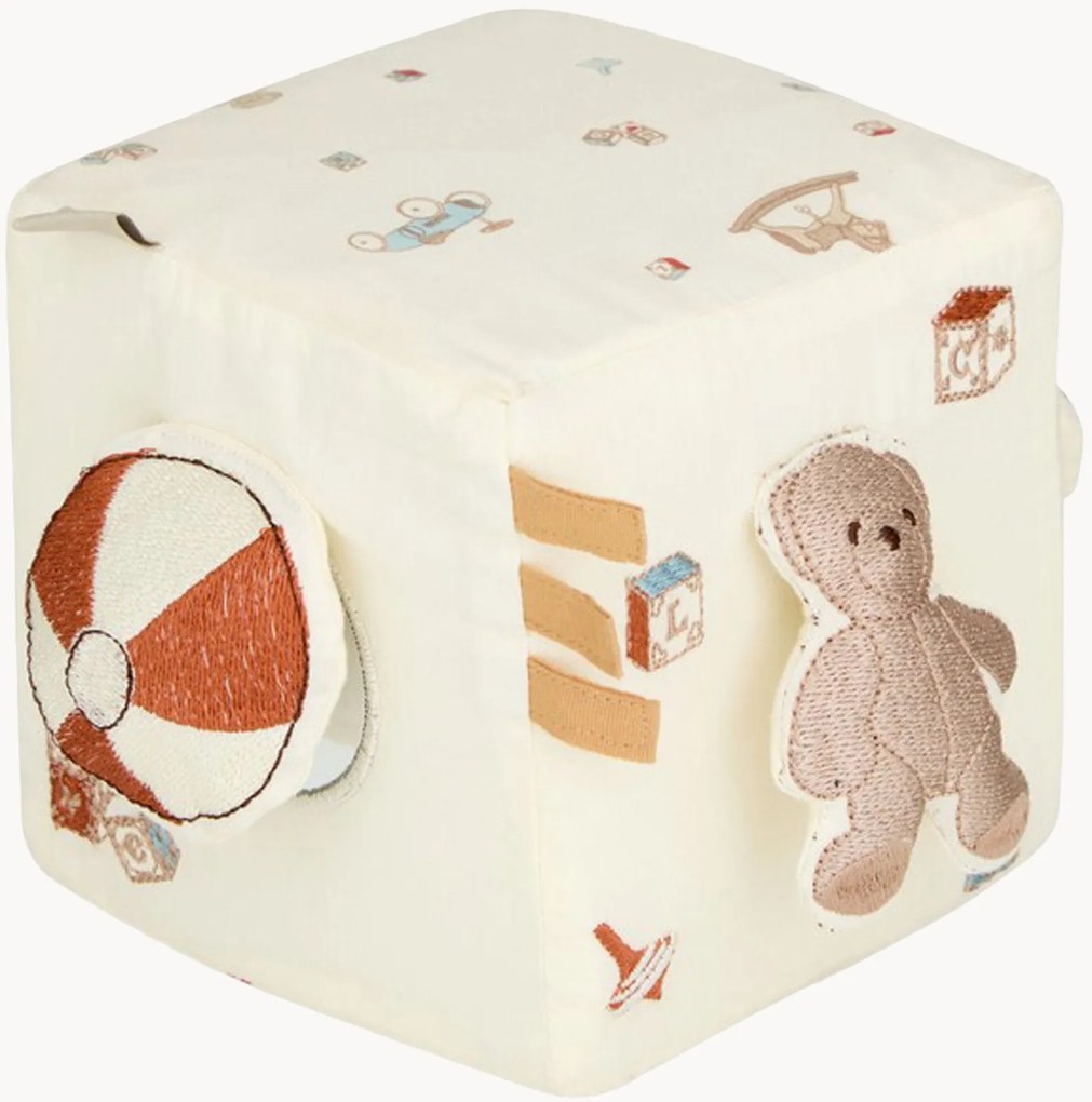 Activiteitencube Vintage Toys van biokatoen