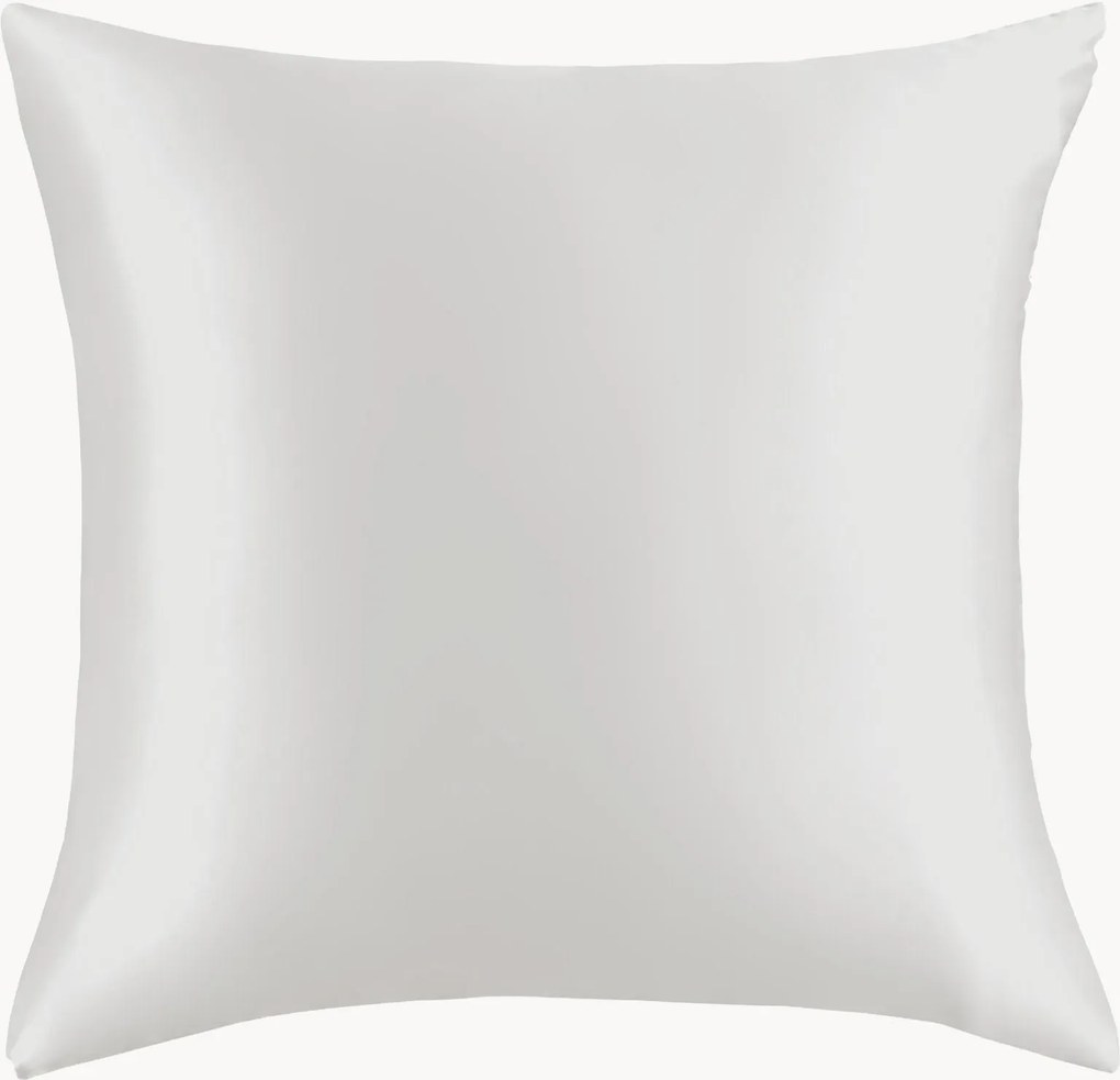 Zijde kussensloop Silk White van 4A moerbeizijde, 22 momme