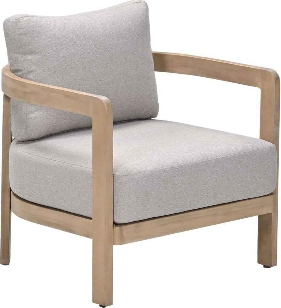 Garden Impressions Sirocco loungeset 4-delig links - acacia white wash
