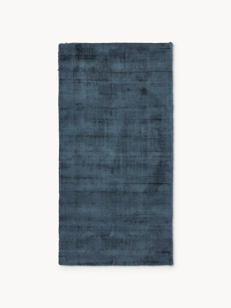Handgeweven viscose vloerkleed Jane