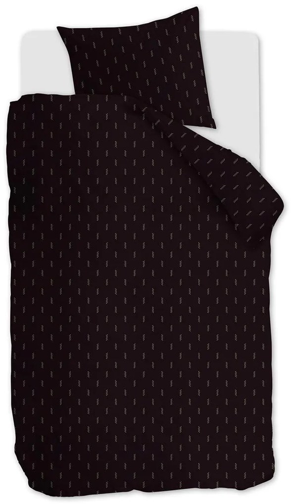 vtwonen Crops Dekbedovertrek Dark Red – Bij Swiss Sense