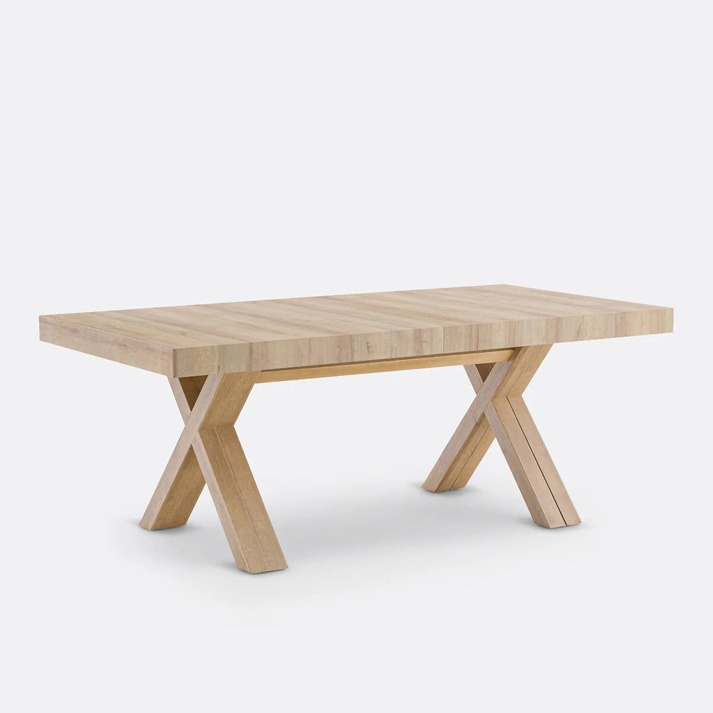 Eettafel, uitschuifbaar, 18 couverts, Alban