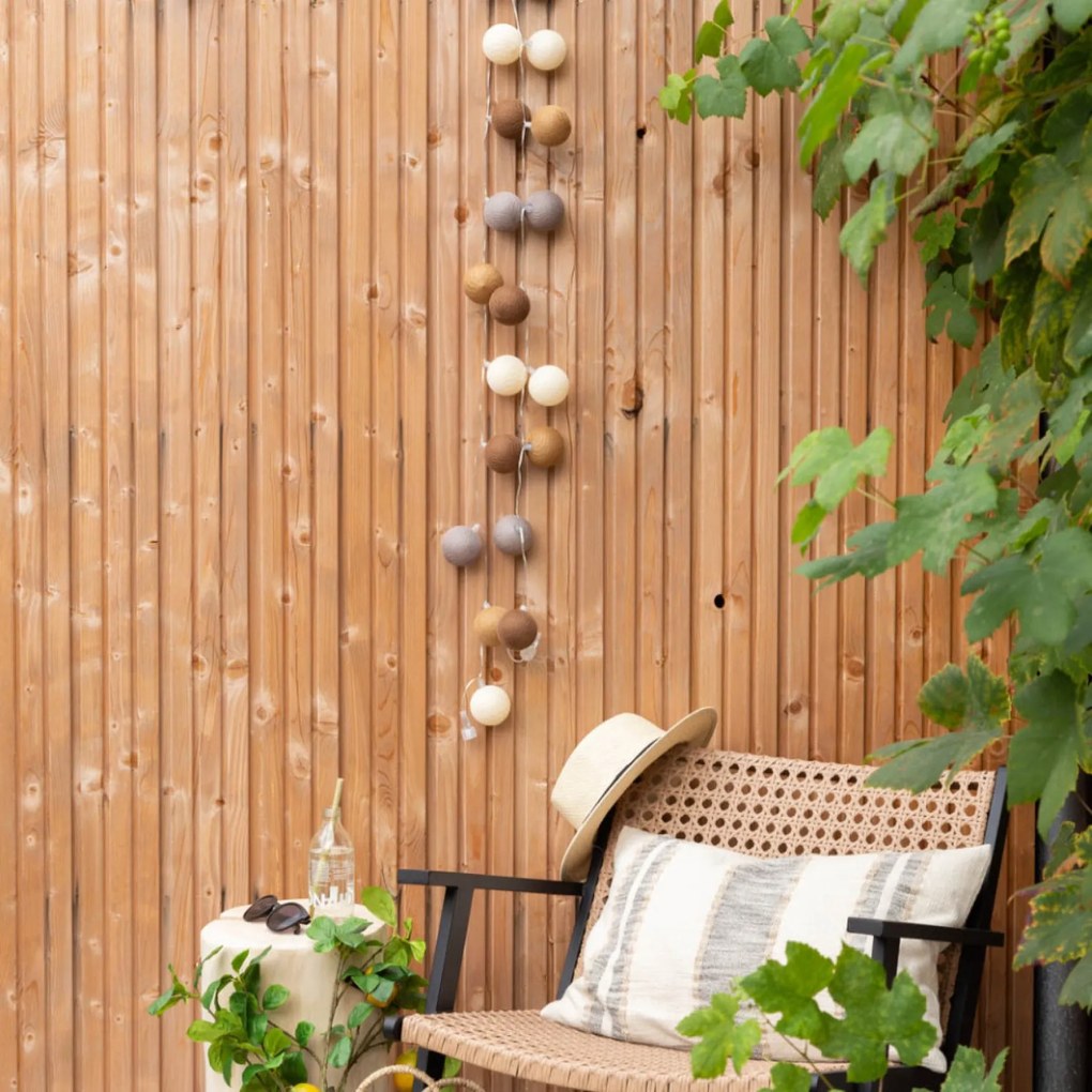 Cotton Ball Lights Outdoor lichtslinger - Starter Kit - Caramelo