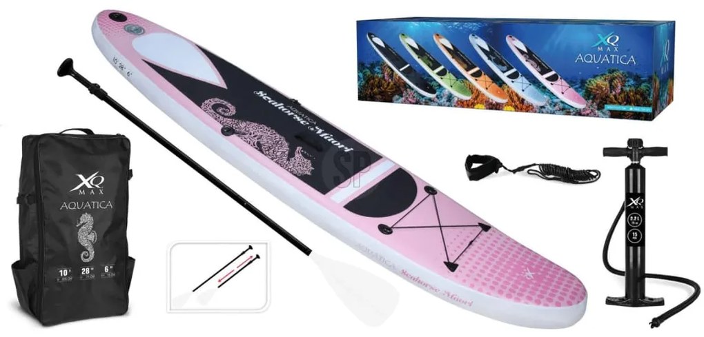 XQ Max SUP-board Aquatica Seahorse 305x71x15 cm