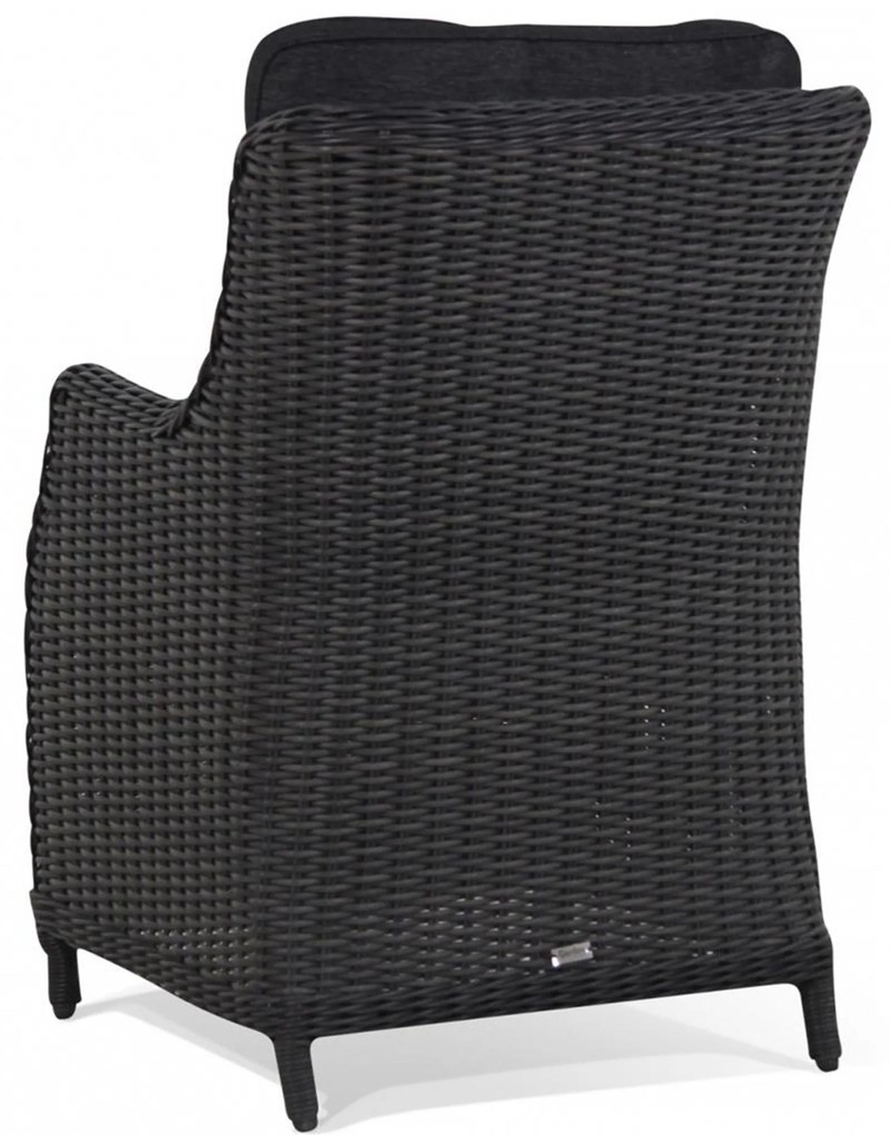 Tuinstoel Wicker Zwart Garden Collections Buckingham