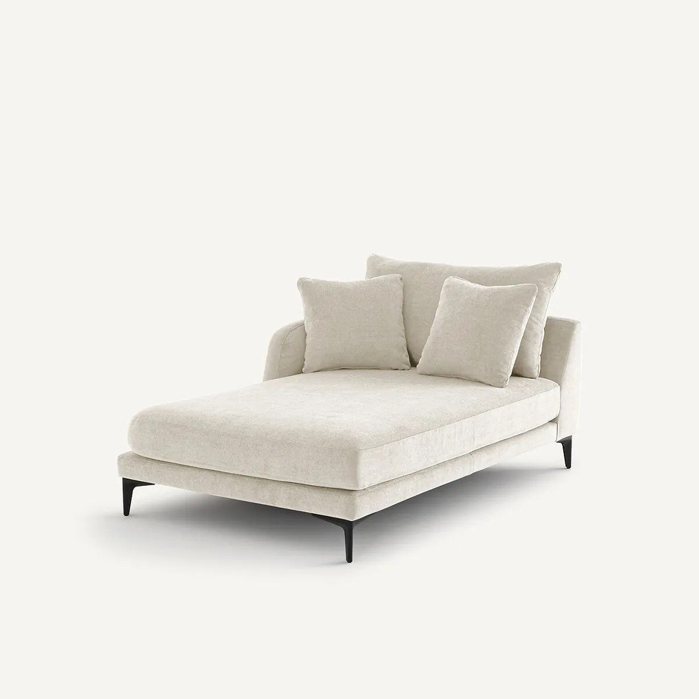 Longchair van polyestermix, MODERNISTE, ontwerp Emmanuel Gallina