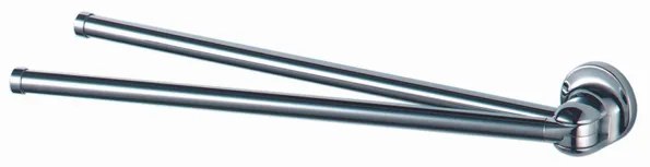 Haceka Aspen Handdoekhouder - 43cm - draaibaar - chroom 1122351
