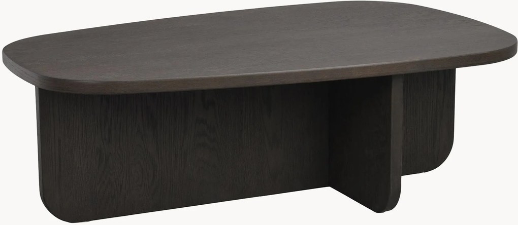 Ovale houten salontafel Billings