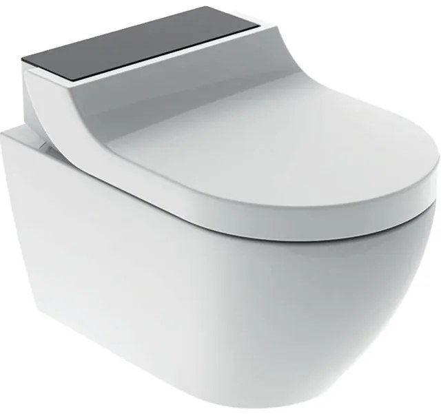 Geberit AquaClean Tuma Comfort Douchewc - douche wc- zwart glas decorplaat - wit 146.290.sj.1