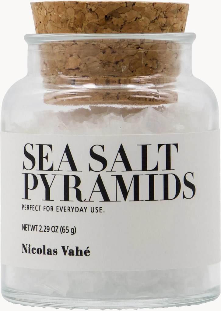 Handgemaakte zeezoutpiramides Salt, 2-delig