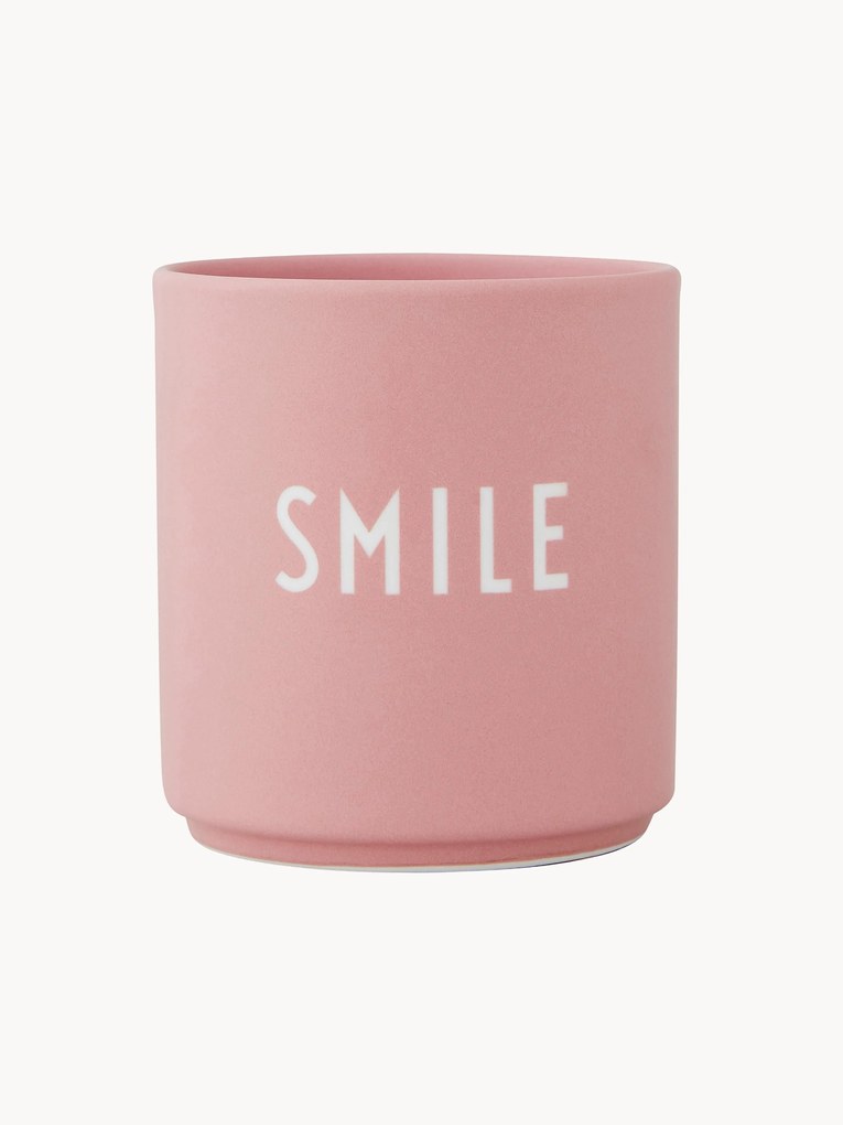 Design beker Favourite SMILE met opschrift