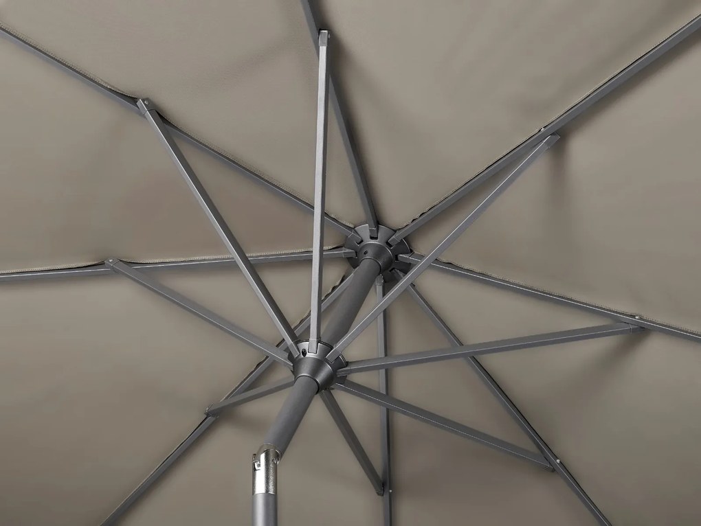 Platinum Riva stokparasol 3 m. rond - Teak Taupe